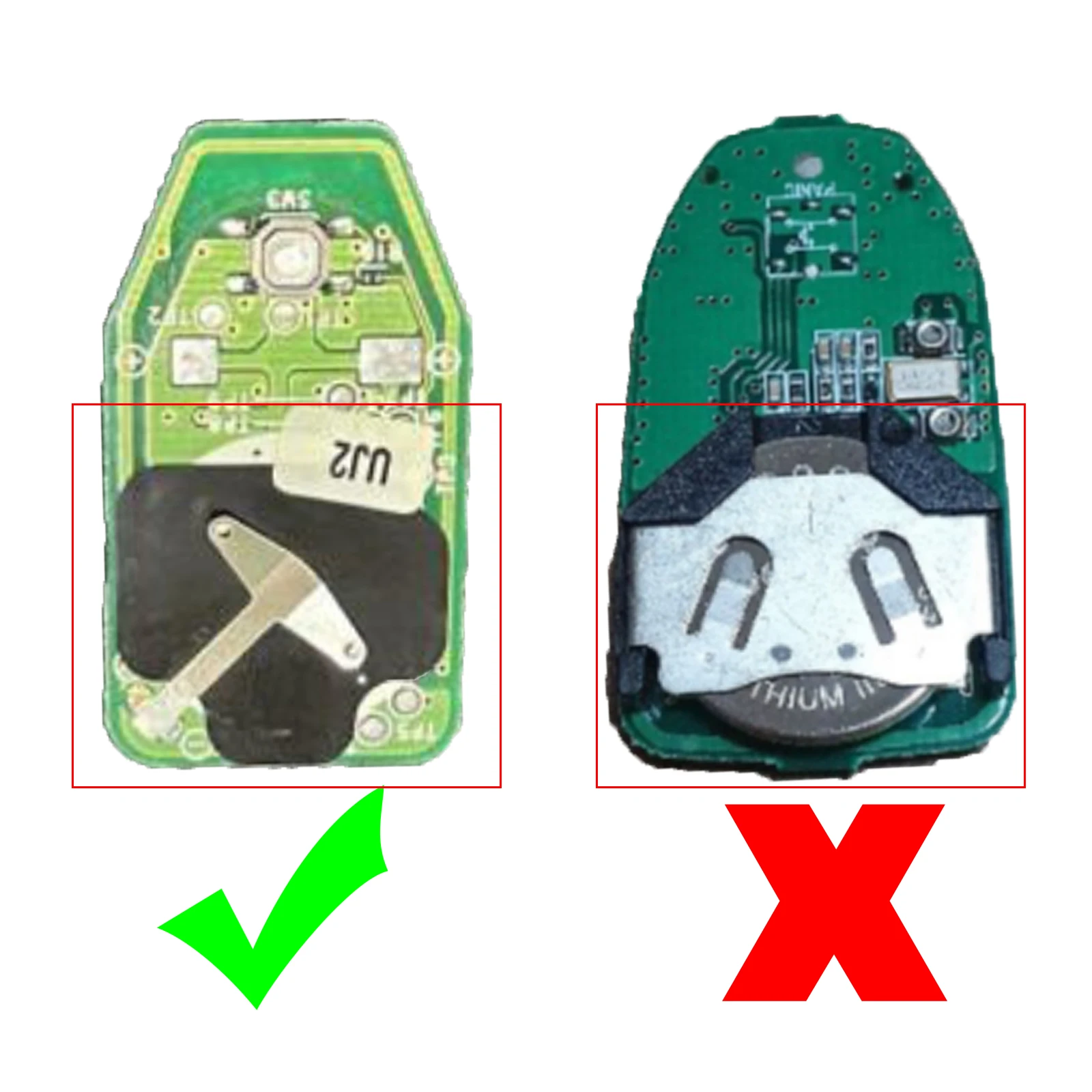 jingyuqin Modified For Hyundai Santa Fe 2006-2012 Fit KIA Fob 2 Buttons Smart Remote Car Key Shell Uncut Right Blade Replacement