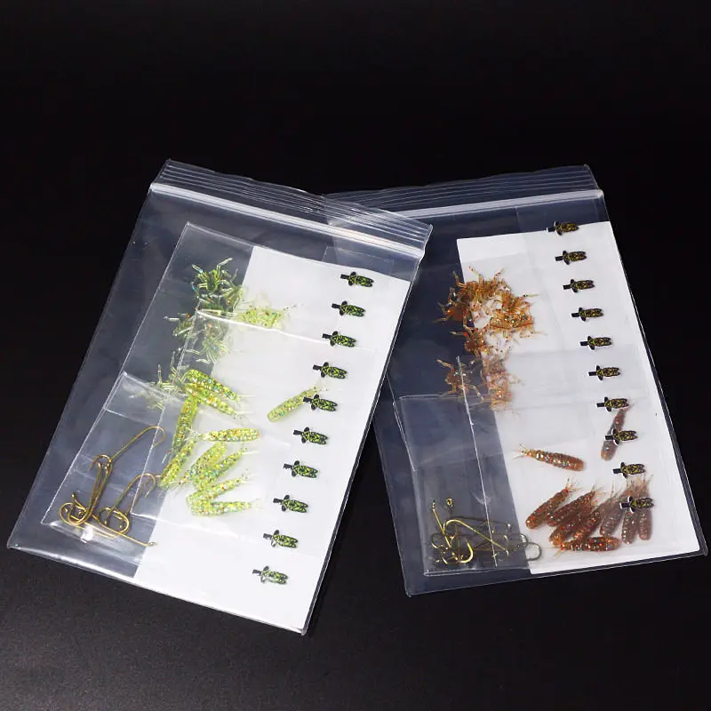 New concept 10pcs pack damsel fly nymph rubber bodies pack include thorax legs artificial insect model fly tying materials