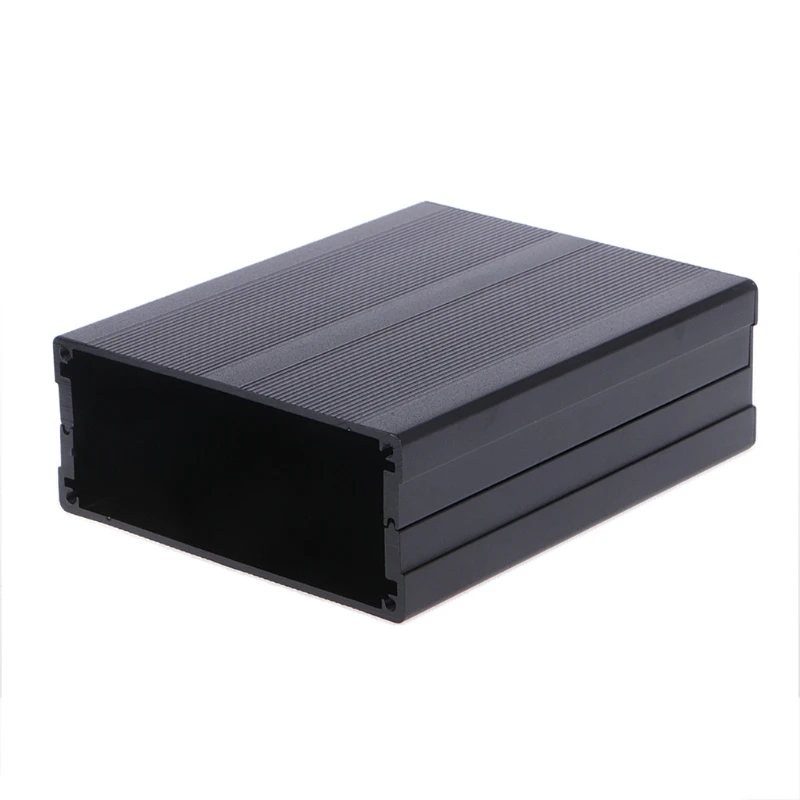 Aluminum Box Enclosure DIY Electronic Project Black Instrument Case 120x97x40mm