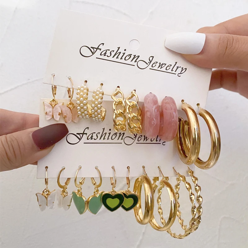 Trendy Earring Set … - image