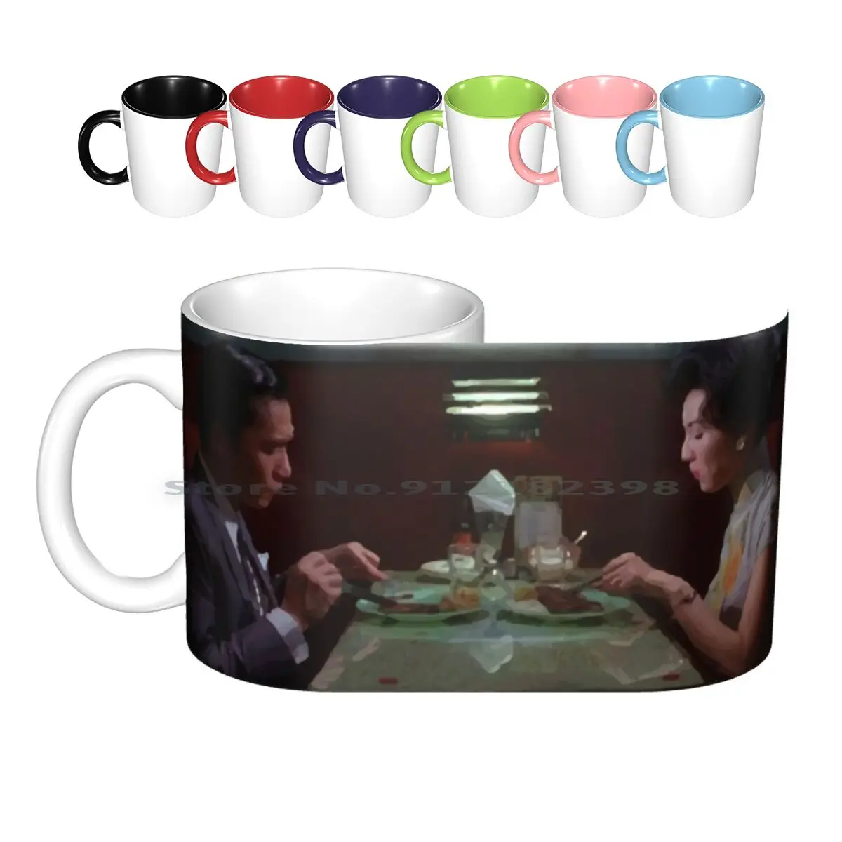 In The Mood For Love ( 2000 ) Directed By Wong Kar-Wai Ceramic Mugs Coffee Cups Milk Tea Mug In The Mood For Love Tony Leung