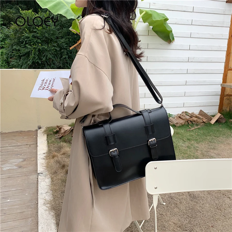 Vintage Satchel Crossbody Bags for women 2020 New Quality Luxury Handbags Women Bags Design Large Capacity British Shoulder Bags