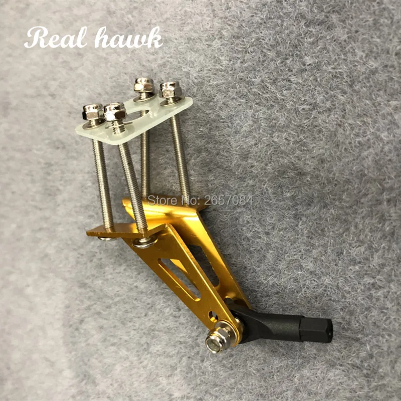 2 pair H33*W25*L24mm TOC Four-point Rocker Aluminum Rock Arm 4-Point Servo Arm Horns for RC airplane parts/accessories