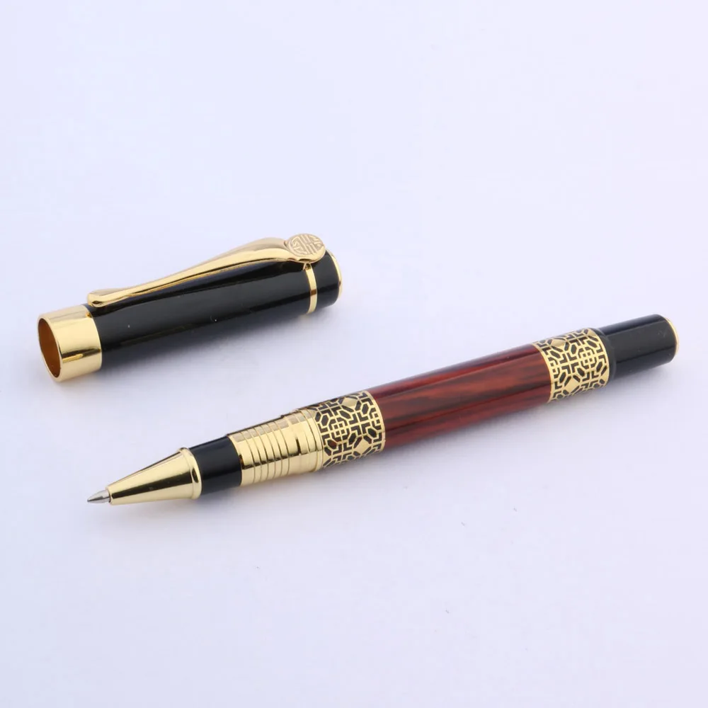 gift black and red Charcoal executive stationery Clouds golden Rollerball pen