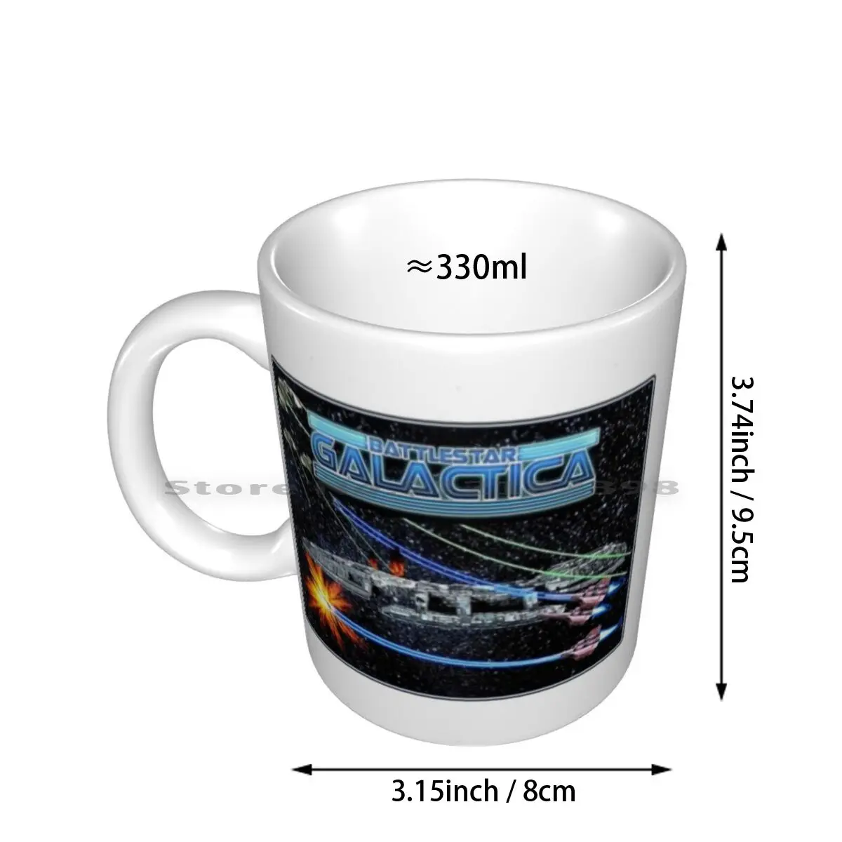 Battlestar Galactica Ceramic Mugs Coffee Cups Milk Tea Mug Battlestar Galactica Battlestar Galactica Richard Hatch Dirk