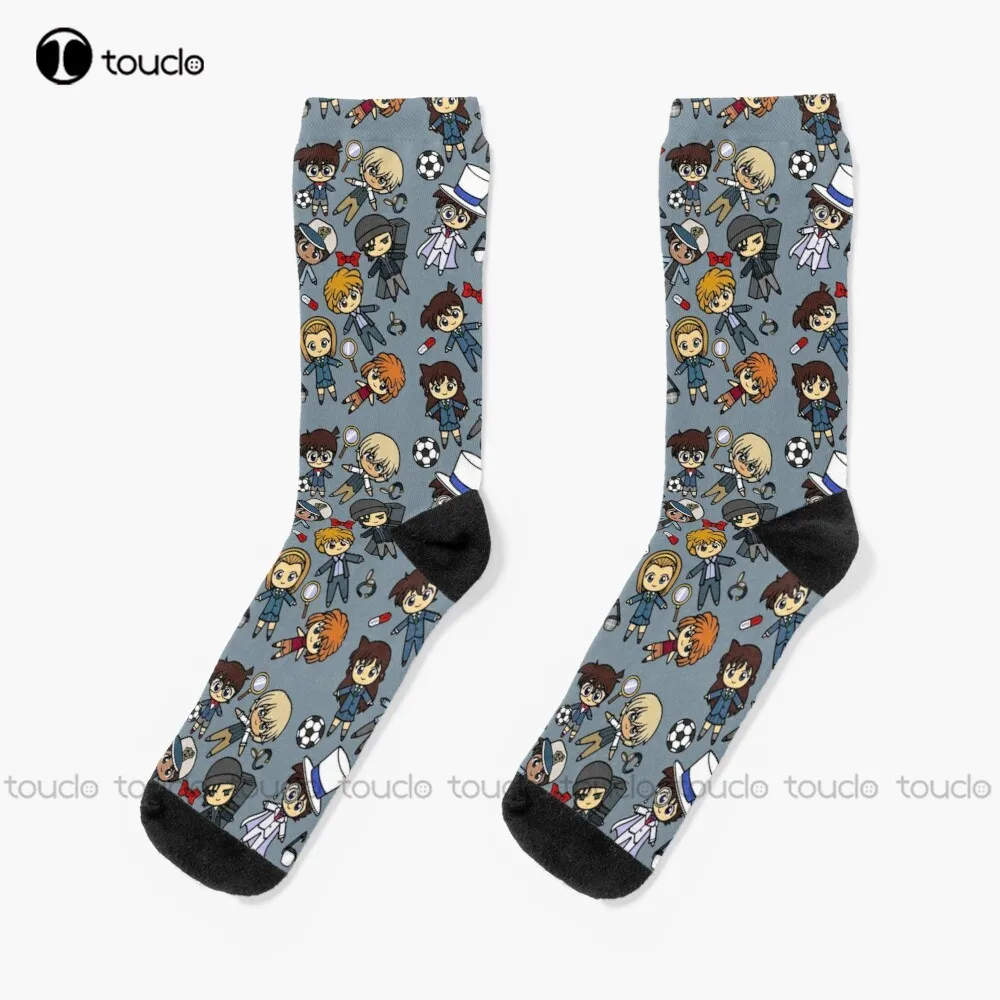 

Detective Conan Socks cat socks women Personalized Custom Unisex Adult Teen youth Socks Christmas gift HD HIGH QUALITY