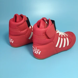 Giày đấm bốc Unisex Professional, Đàn ông chiến đấu giày, quần vợt, đế cơ bò, giày ren 12 Giày thể thao bán hàng chính để chiến đấu với quyền anh - №7