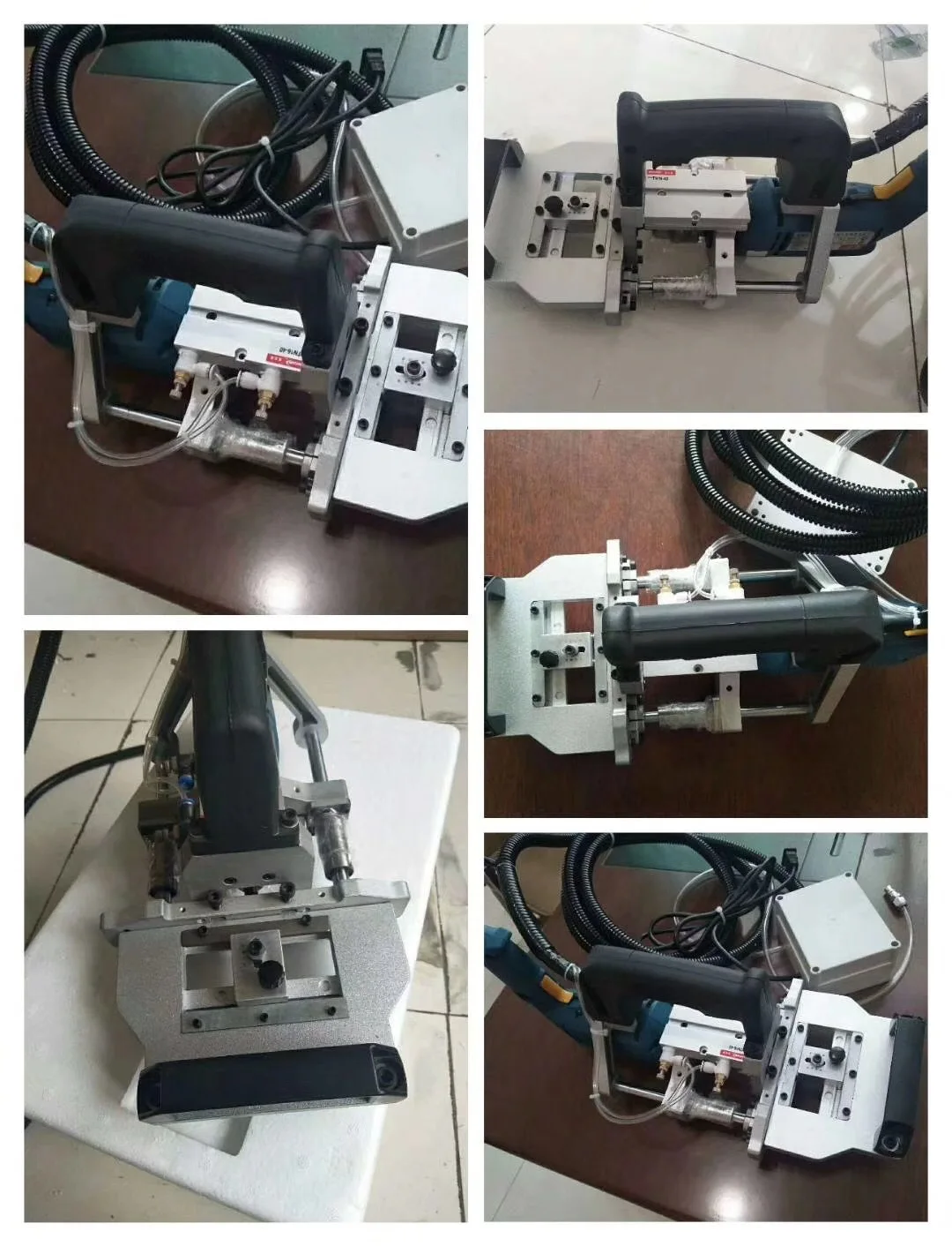 220V 사이드 홀 드릴 자동 사이드 홀 드릴 공압 사이드 홀 머신, 휴대용 사이드 홀 머신