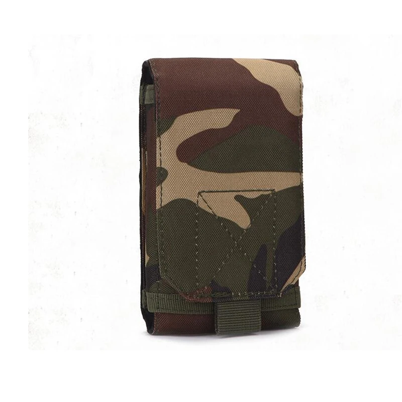 Coldre de telefone tático do exército do telefone móvel cinto bolsa molle saco capa para iphone xs max iphone 8 plus galaxy note 9 s10 plus