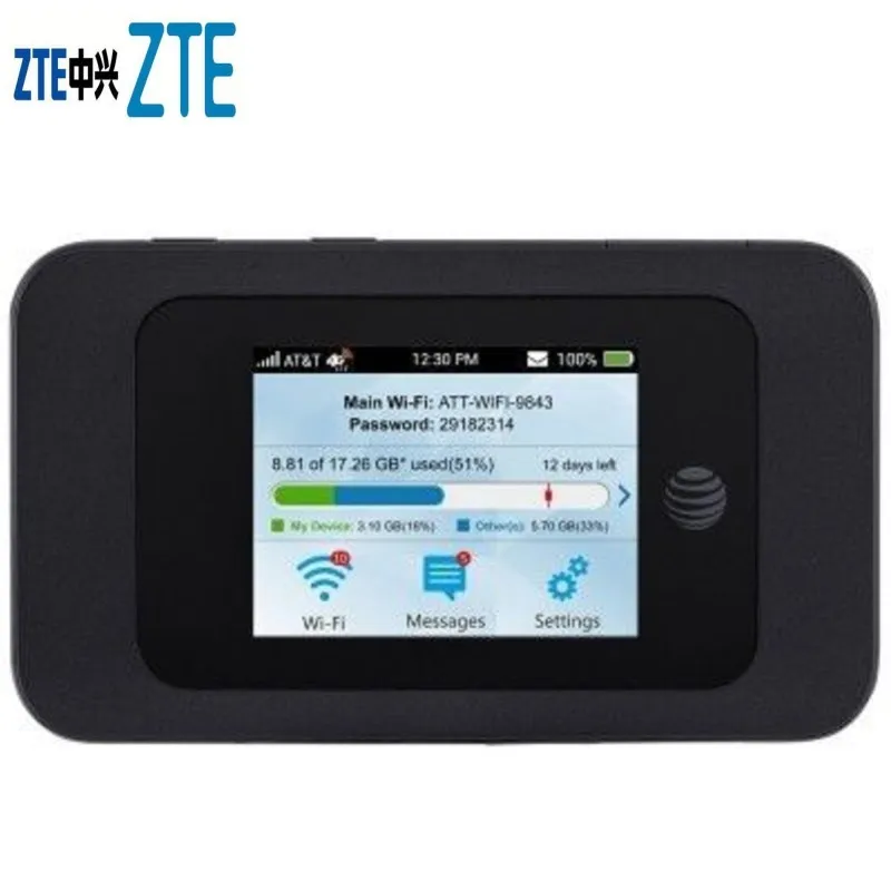 

ZTE Velocity 2 Mobile Wifi Hotspot 4G LTE Router MF985