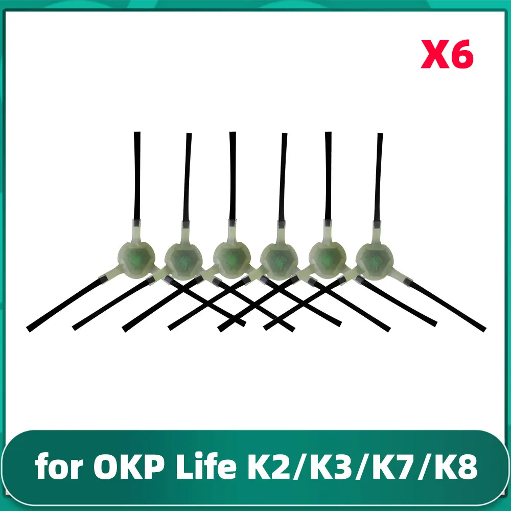 

Моющаяся боковая щетка для робота-пылесоса OKP Life K2 / K3 / K7/K8, Сменные запасные части, аксессуары