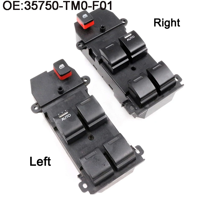 

Electric Master Power Window Switch For Honda City 2007-2012 35750-TM0-F01 35750TM0F01 Car Accessories