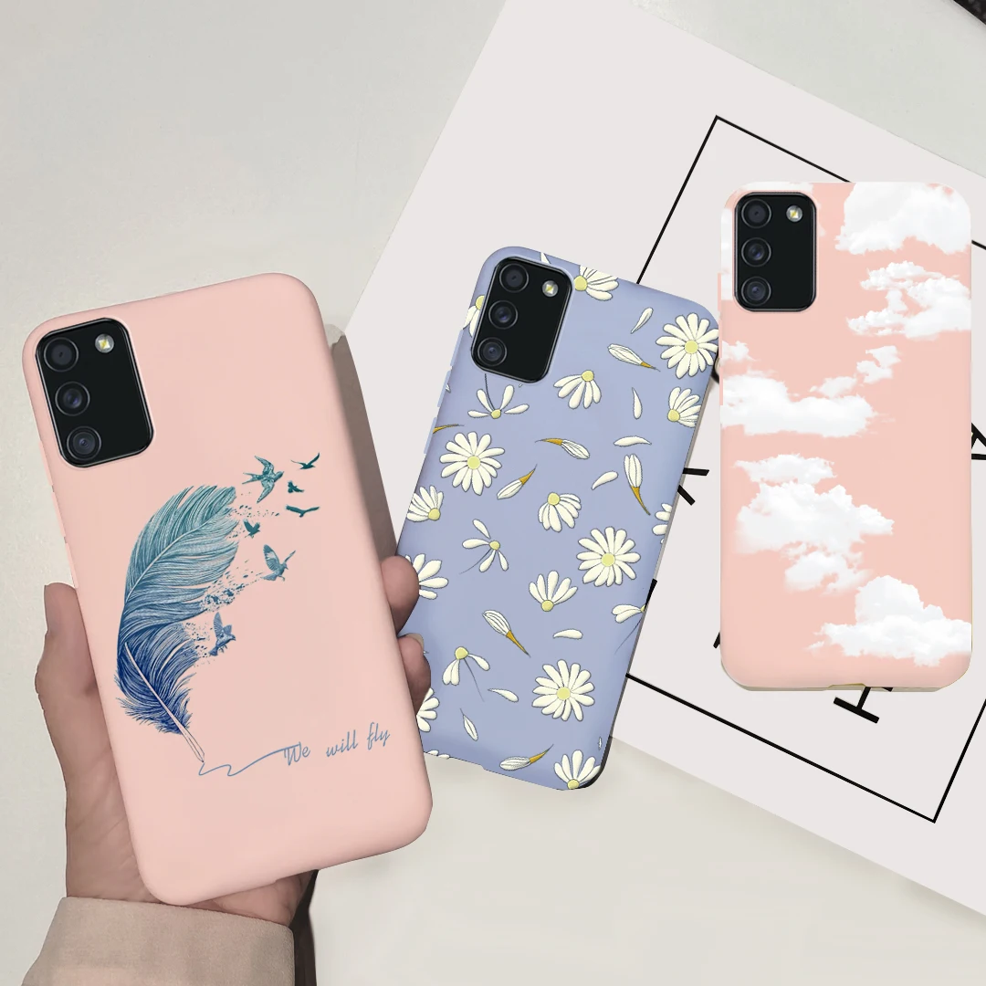 Cute Cartoon Cover For Samsung Galaxy A02S Case Silicone Soft TPU Back Cover For Samsung A02 A 02S A02S M02S M02 Phone Cases