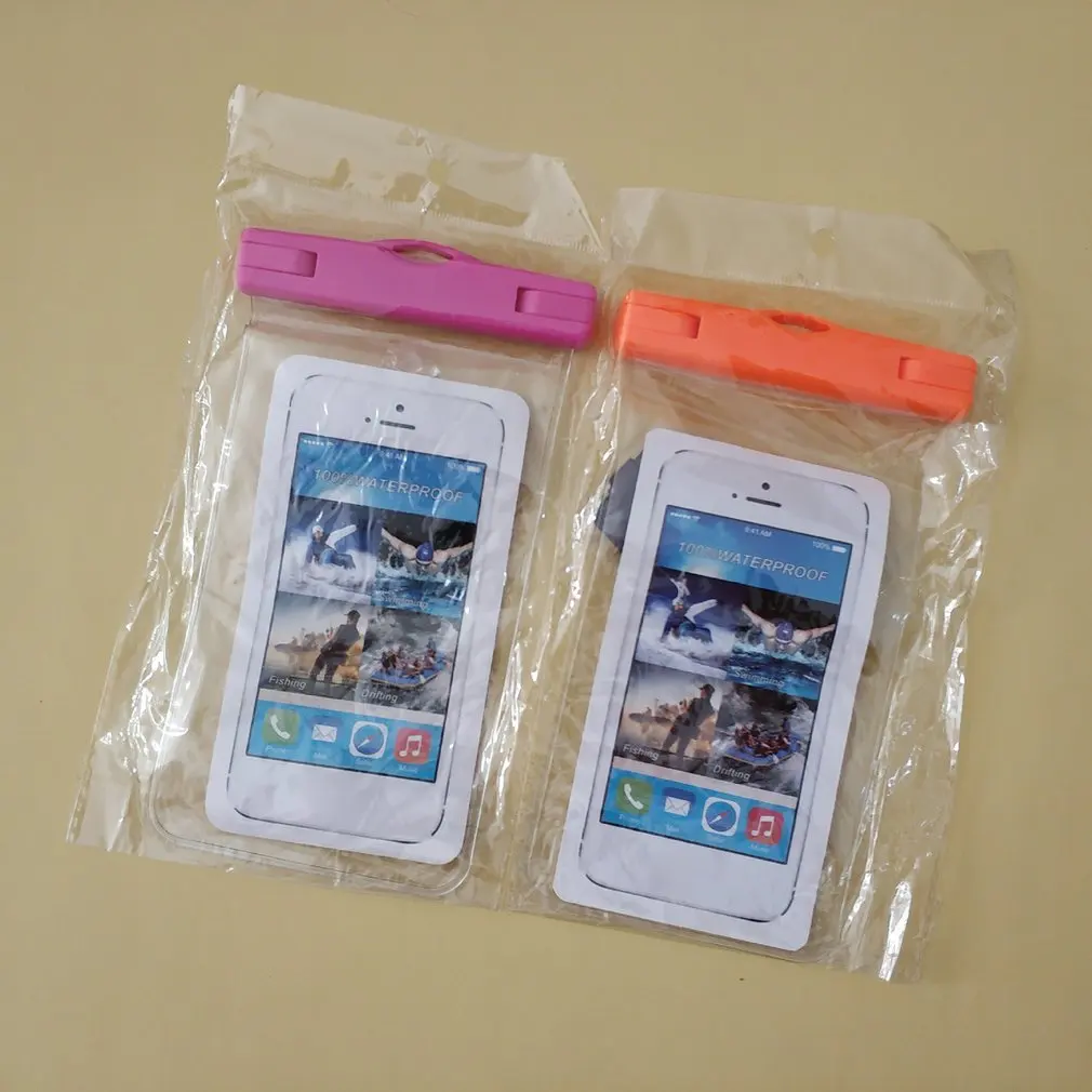 Luminous Waterproof Pouch Swimming Gadget Beach Dry 6 inch  Phone Bag For iPhone 13 12 11 Pro Xs Max XR 8 7 Xiaomi  Samsung S9