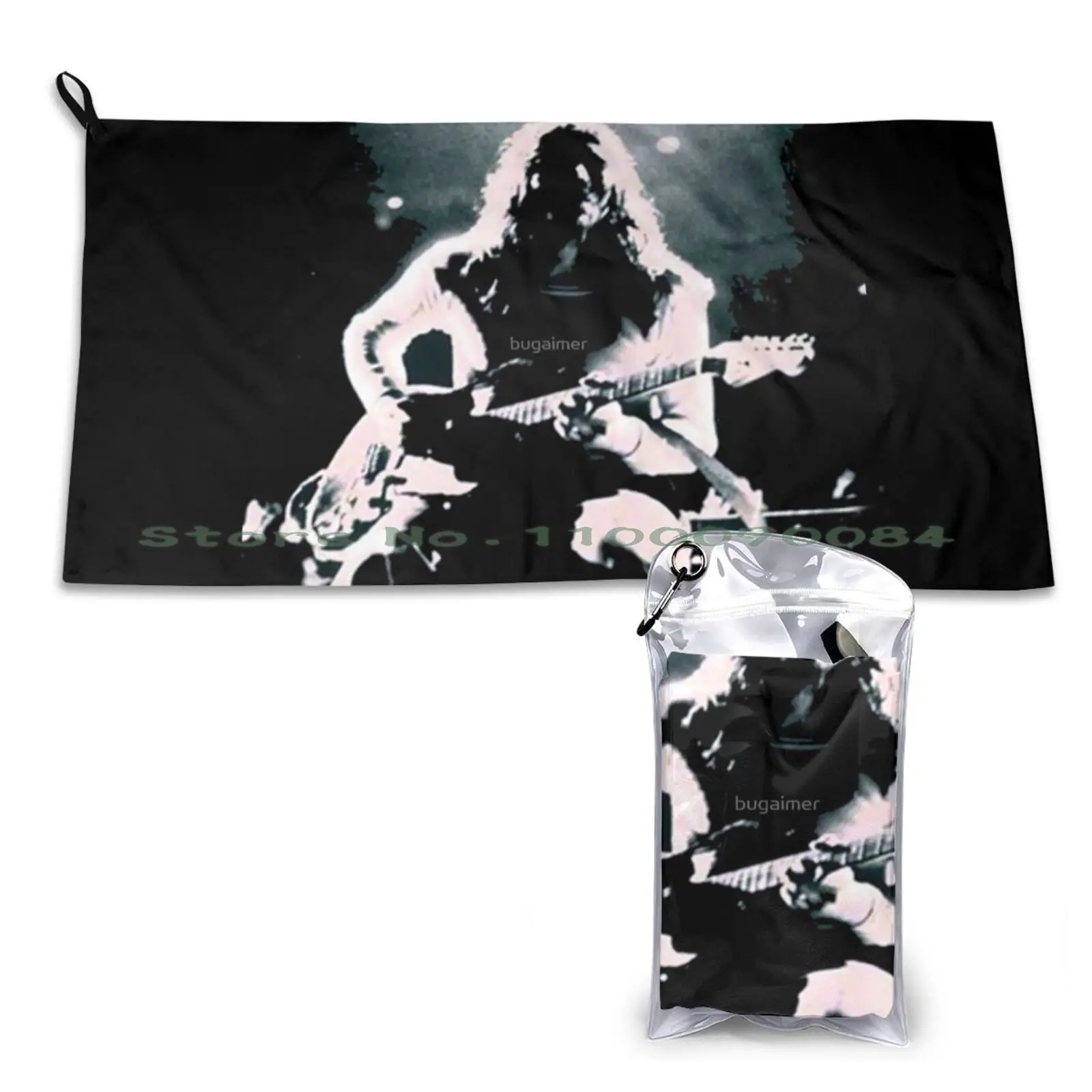 Frusciante Quick Dry Towel Gym Sports Bath Portable Racer 46 The Italy Fan Racing Motorcycle Motorbike Rider Motorsport