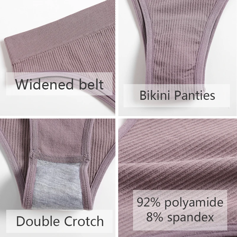 Conjunto de sutiã acolchoado sem costura para mulheres, calcinha brasileira, sutiã esportivo, tangas sexy, lingerie para menina, roupas íntimas