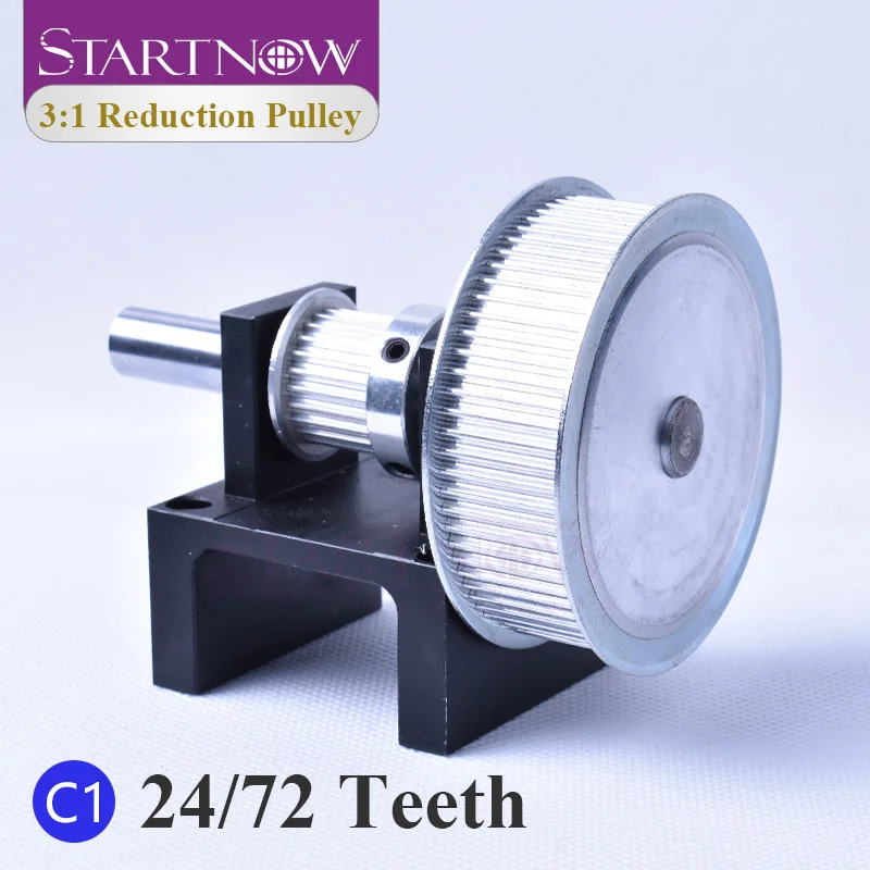 Startnow Gear Base Set: 3M Reduction Box Idler Pulley Tensioner Timing Pulley Synchronous Wheel Seat Fastener Mounting Support