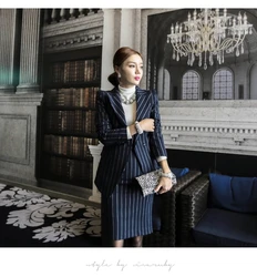 Blue suit women костюм женский dress suit women blazer dresses for woman dress women suits women office wear 2 piece set women