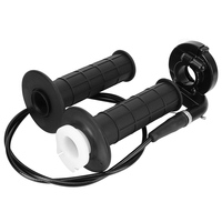 1Pair Universal Throttle Accelerator Handle Grips and Cable Set Motorbike Accessories Handle Bar 7/8\
