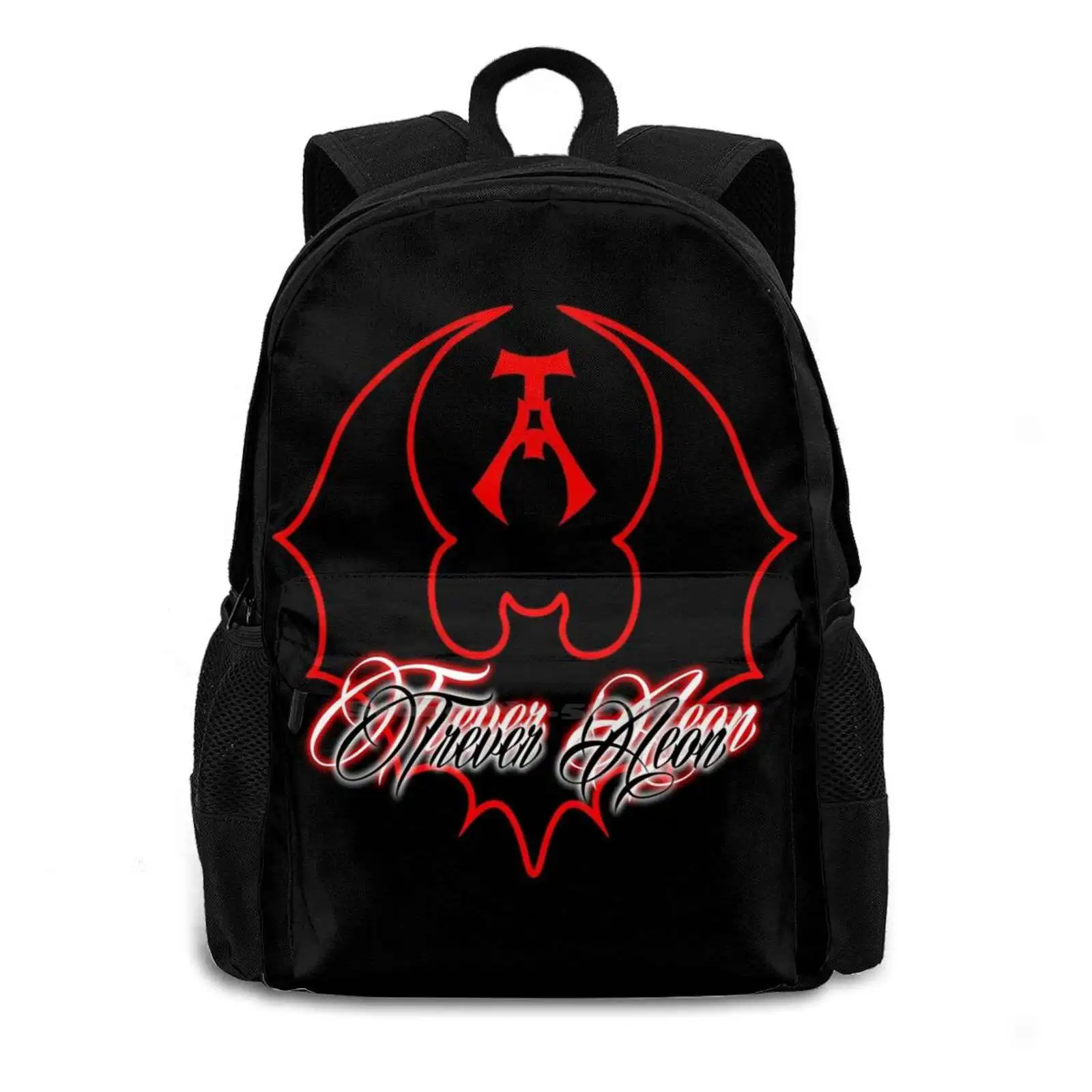 Trever Teen College Student Backpack Laptop Travel Bags Trever Gothic Gangsta Wrestling Alienation