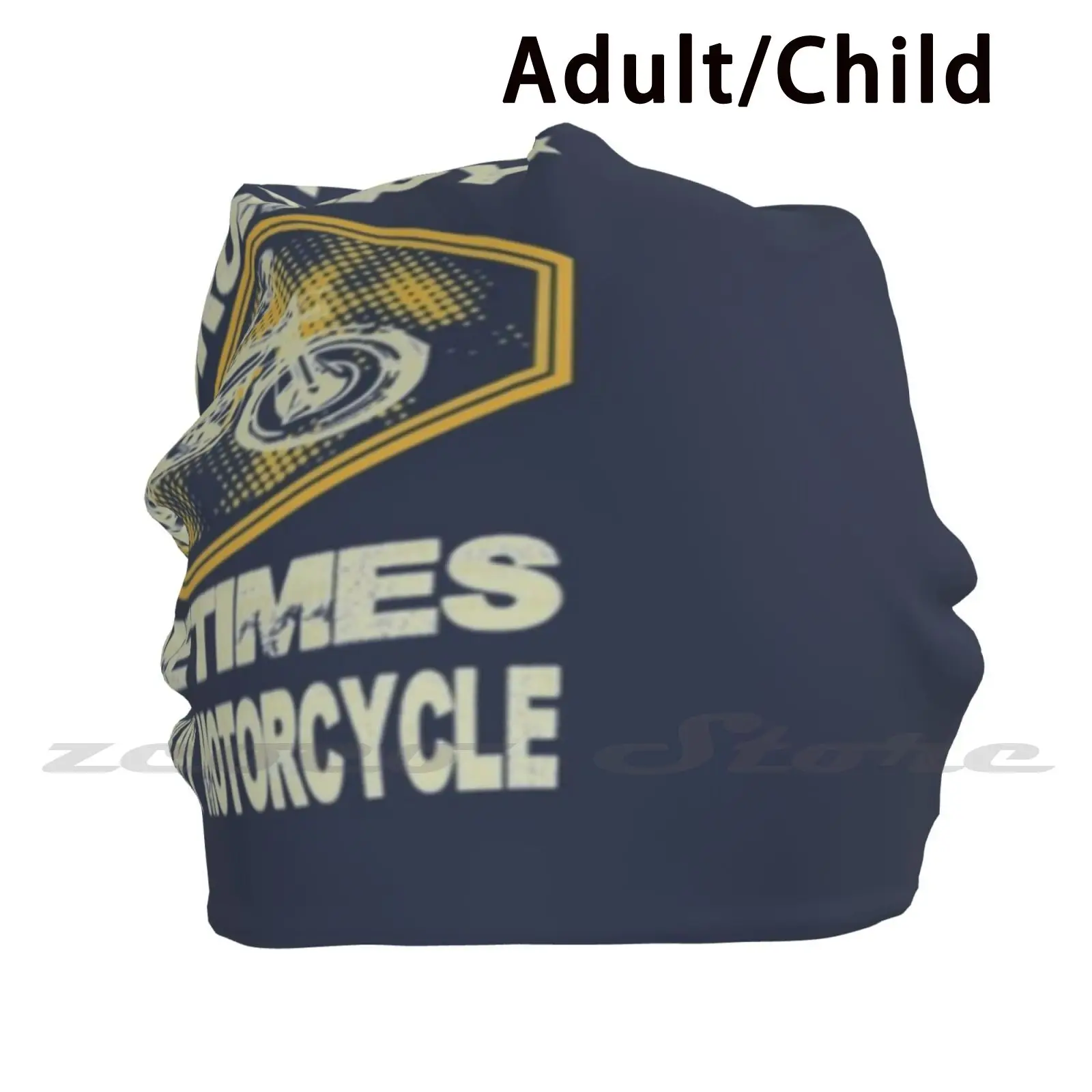 I'M Not Always Sometimes I'M On My Motorcycle Personalized Pattern Knit Hats Plus Size Elastic Soft Cap Not Always Cute Cat