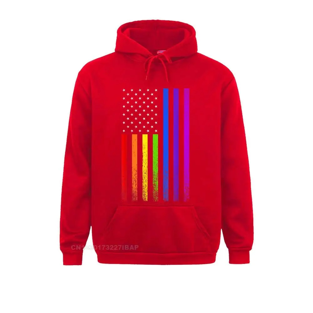 LGBTQ Queer Gay Pride Vintage Rainbow Flag Hoodie Hoodies Autumn New Design Print Long Sleeve Adult Sweatshirts Printed Clothes