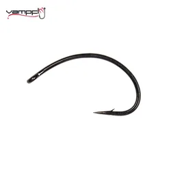 Vampfly 50PCS Wide Gap Barbed Fishing Fly Tying Hook Caddis Pupas Emergers Cripples & Klinkhammer-Style Dry Fly Tying Hook