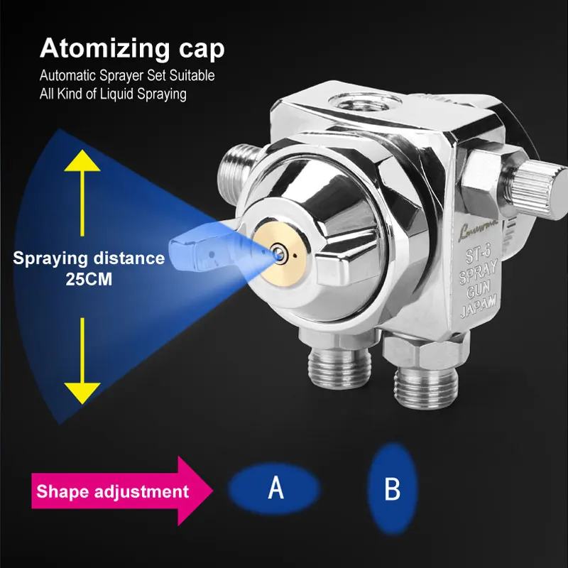pistola de agricultura automatica st6 st6 paint spray gun mini ferramenta pneumatica maquina de atimizacao st 6 01