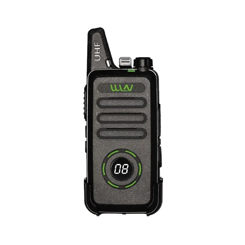 2PCS WLN KD-C1Plus Mini Walkie Talkie UHF 400-470 MHz 5W With 16 Channels Two Way Radio upgrade vision for KD-C1 KDC1plus