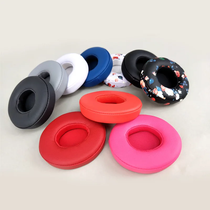 Almohadillas de repuesto para los oídos, funda de espuma de cojín suave de alta calidad, para Beats Solo 2 y 3 auriculares, 2,0, 3,0