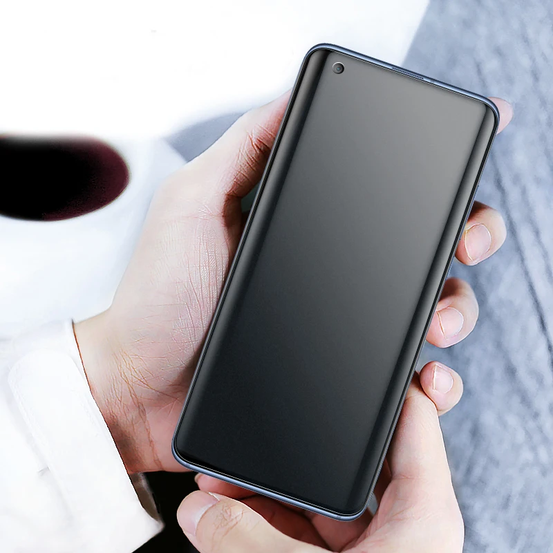 JMUYTOP No Fingerprint Matte Film For Xiaomi mi 11 12 pro 12x 12s Ultra 3D Curved Screen Protector Frosted Film Mi 10 11t 10T