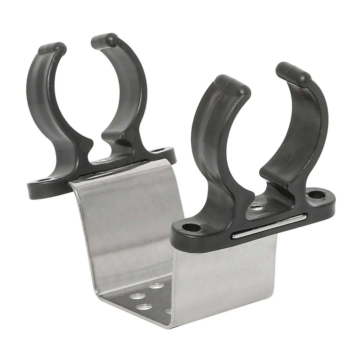 Marine Boat 304 Stainless Steel and Plastic Life Ring Holder Ship Buoy Mounting Bracket Accessories