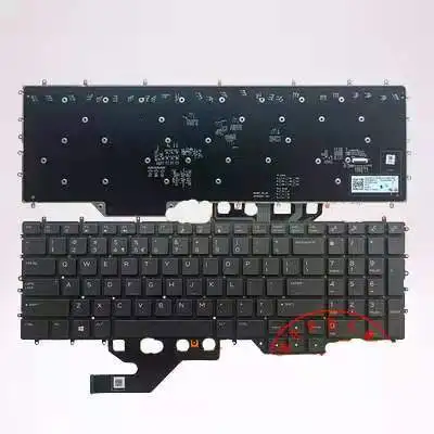 

New Laptop Parts RGB Keyboard For DELL Alienware M17 R2 M15R2 German white CN-0NC7YD Backlit Brand