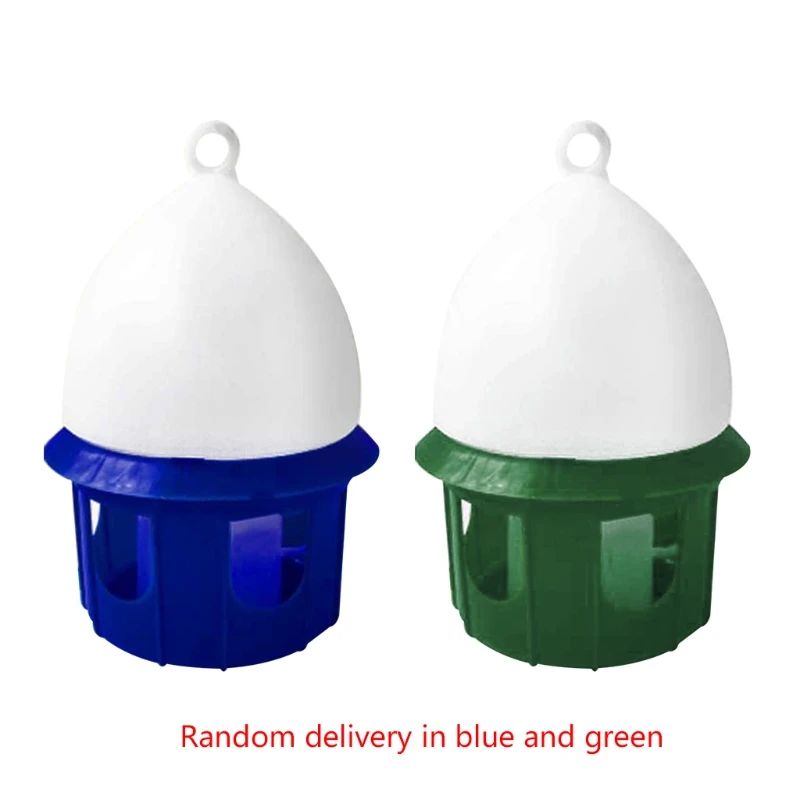 Automatic Bird Waterer Portable Water Feeder with Handle Durable Plastic Drinker 4L 6L 8L 10L Pet Supplies S24 21