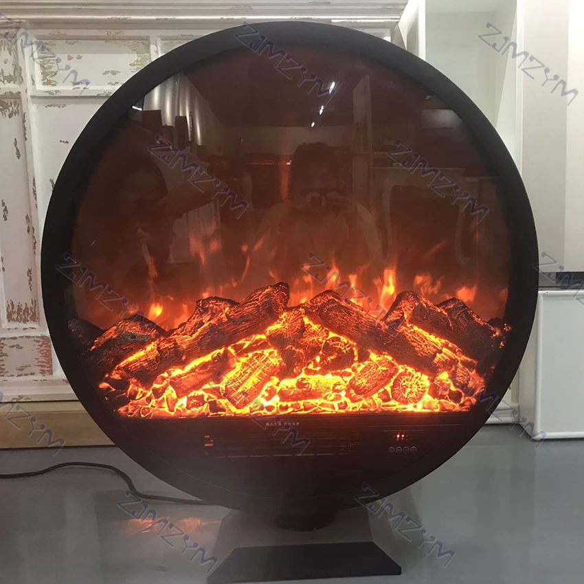 1500w lareira elétrica firebox simulação chama queimador artificial emulacional carvão chama decoração sala aquecedor 220v/110v