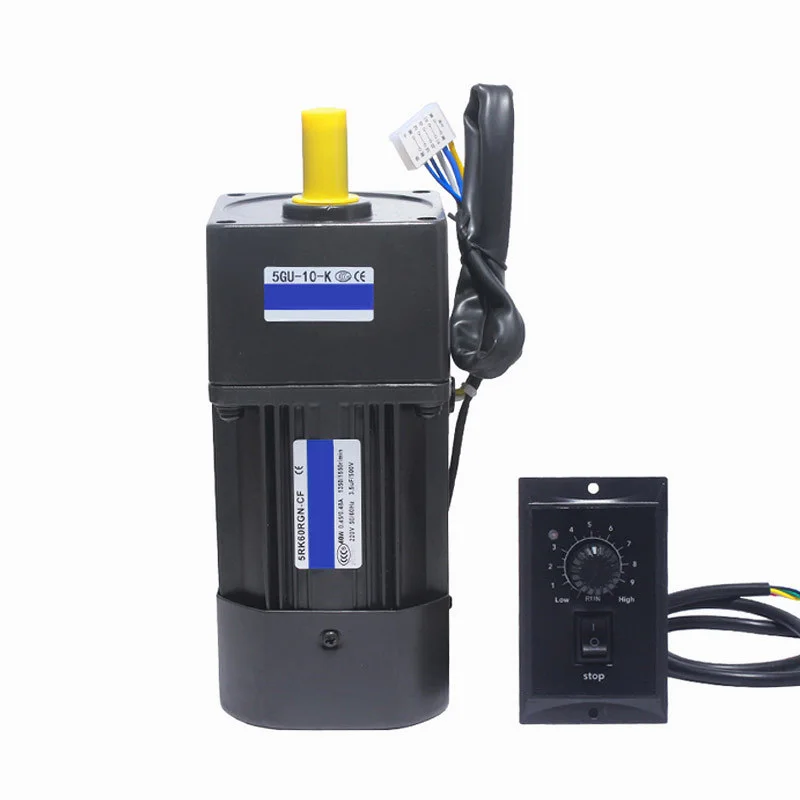 40W Adjustable Speed Variable Speed AC Gear Motor 220V AC with Forward Reversal Turn Feature Motor Speed Controller,J17184