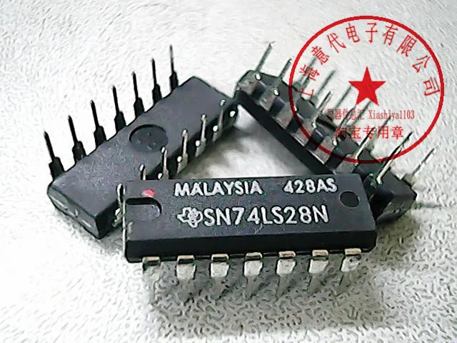 5pcs SN74LS28N    74LS28