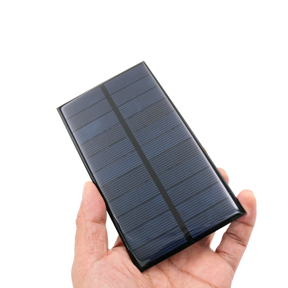 10pcs Solar Panel 5.5V 1.65W 300mA Solar Cell Polycrystalline 5V 300mA Charge Regulators Solar Module Outdoor DIY 3.7V Battery