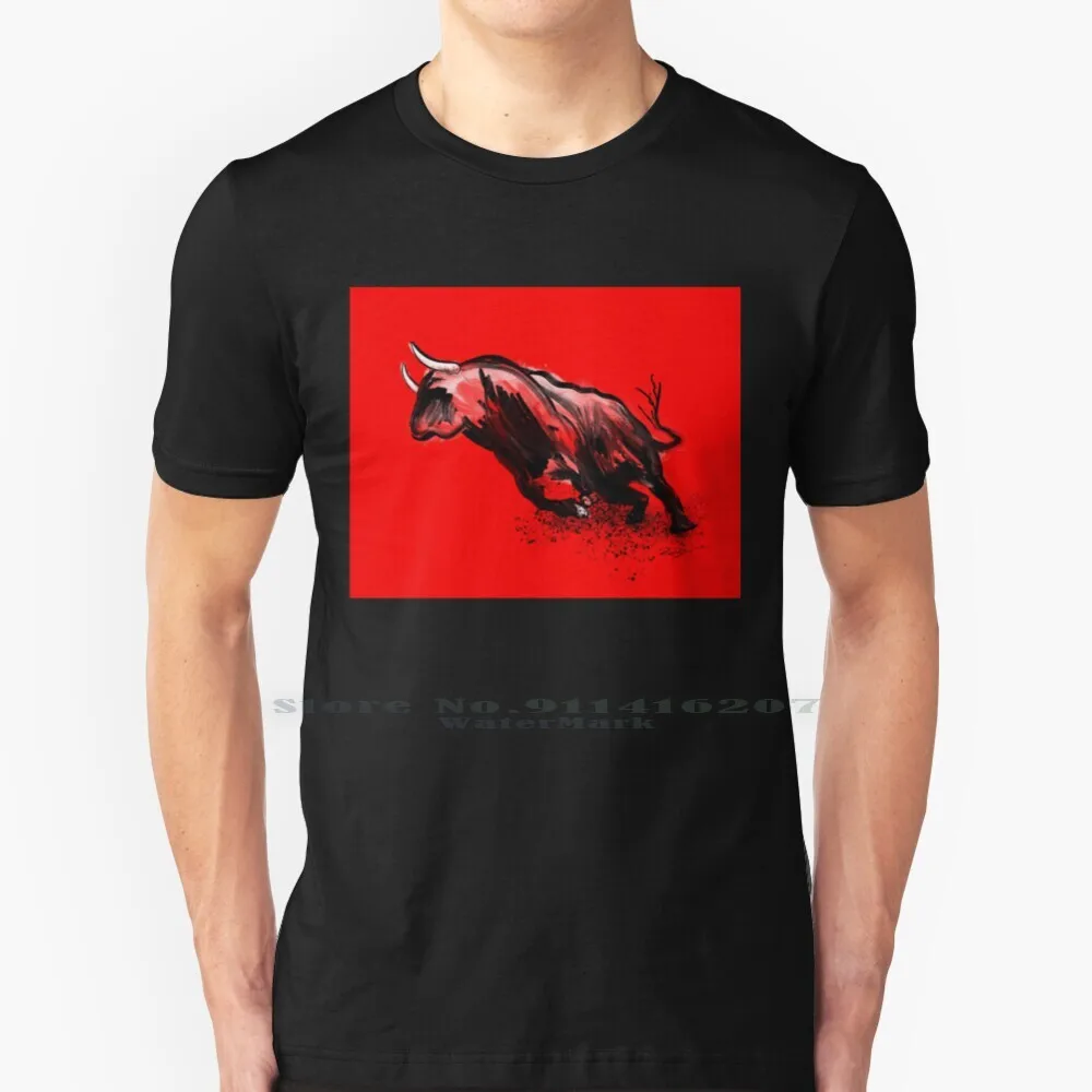 Bull 100% Cotton T Shirt Raging Bullish Matador Bull Horn Bull Fighting Runnin Of The Bull Chicago Bull Crap Bull Shit Bullshit