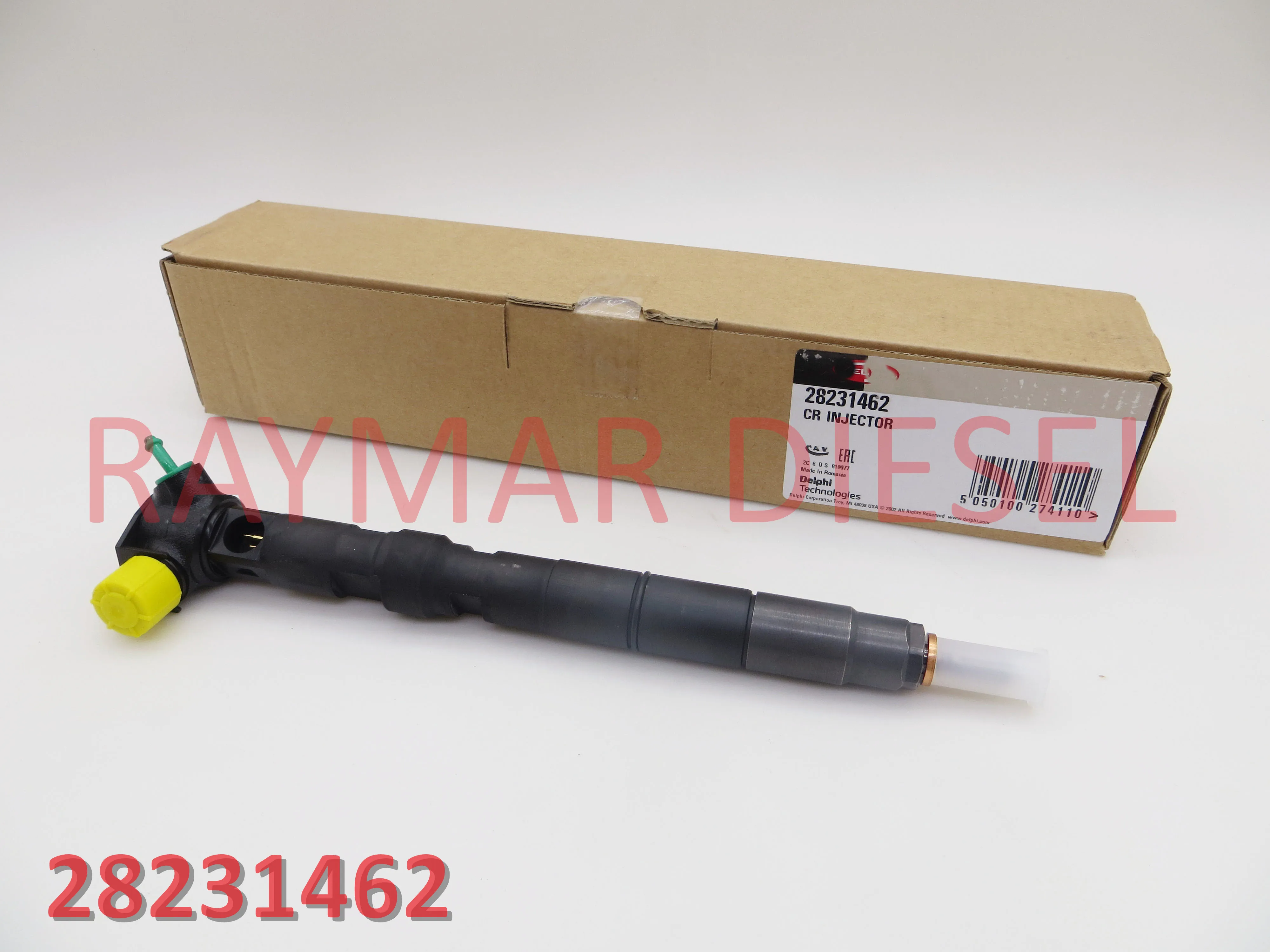 Genuine diesel common rail fuel injector 28231462 for VOLKS- 1.2TDI 03P130277