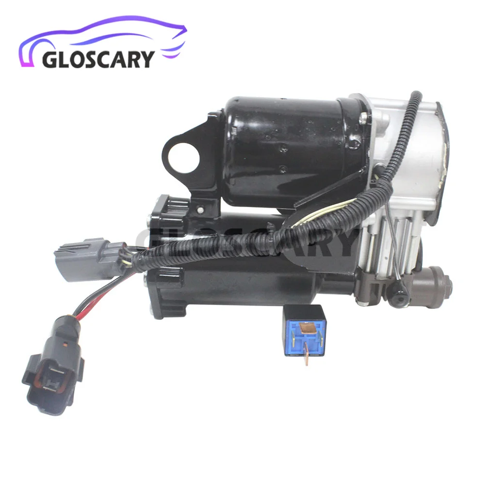 Air Suspension Compressor Pump For Land Rover Discovery 3 LR3 4 LR4 L319 Range Rover Sport L320 Hitachi Type W/Relay LR023964