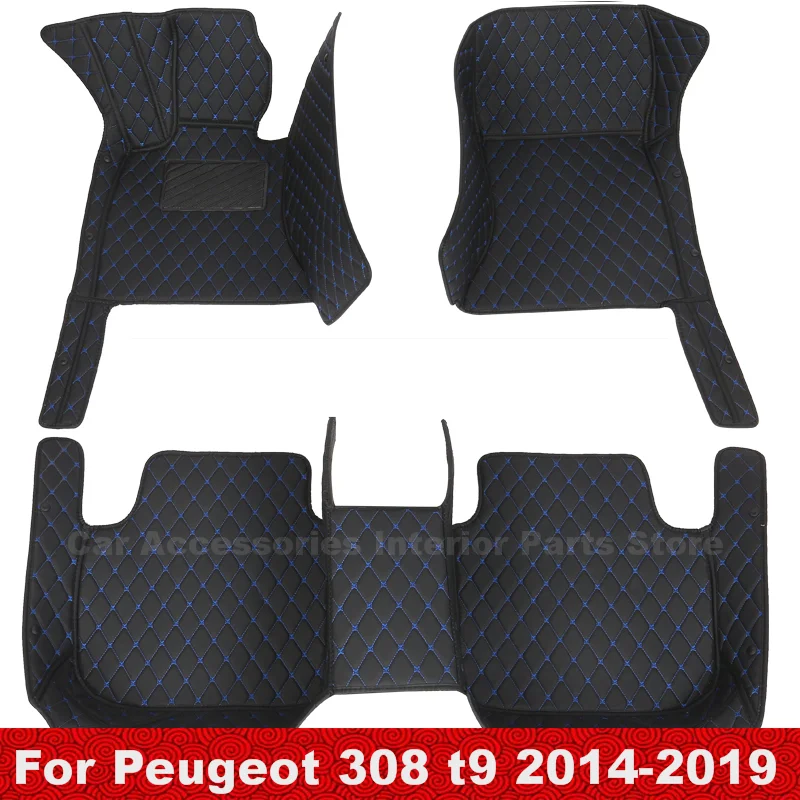 

Коврики, автомобильные коврики для Peugeot 308 t9 2019 2018 2017 2016 2014