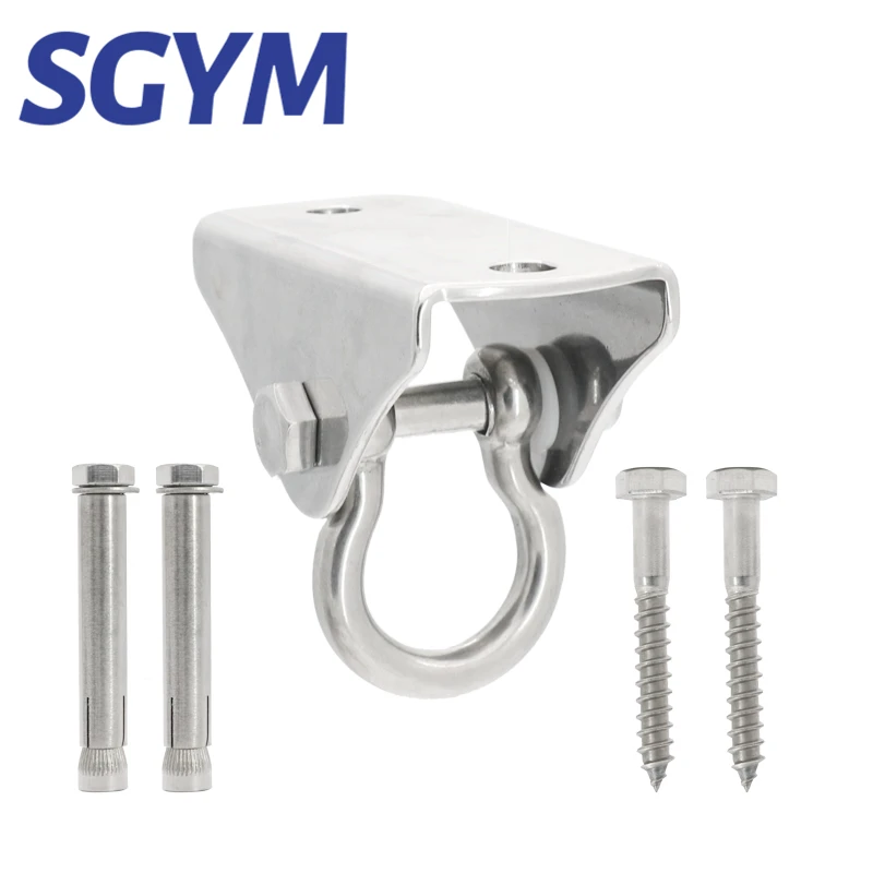 304 Stainless Steel Heavy Duty Swing Fixed Buckles Hook Hanger for Yoga Hammock Chair Sandbag Swing Sets