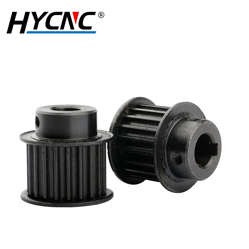 Polea de correa de distribución de 5M, orificio de engranaje de diente 18 20 30, diámetro 12,7 14 19mm, rueda de velocidad, enrutador Cnc, relación de caja de cambios 1:5, Kit de corte de poleas