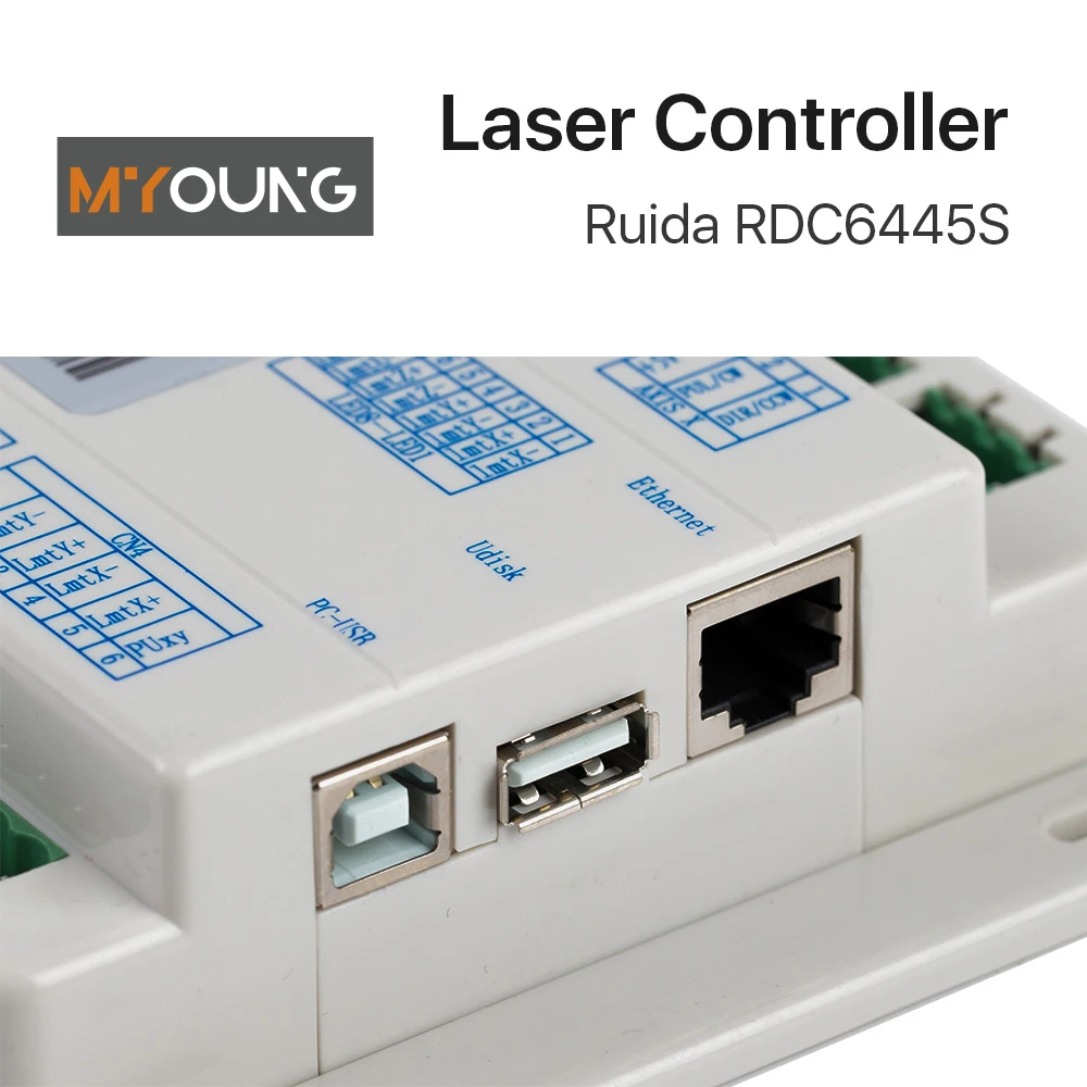 

CO2 Laser Controller RDC6332G/M Wireless Remote Control System Ruida DSP Motherboard Metal Hybrid Laser Cutting Machine