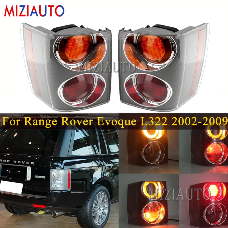 LED Rear Tail Lights For Land Rover Range Rover For Vogue L322 2002-2009 Stop Brake Lamp Rear Turn Signal Light Car Accessories