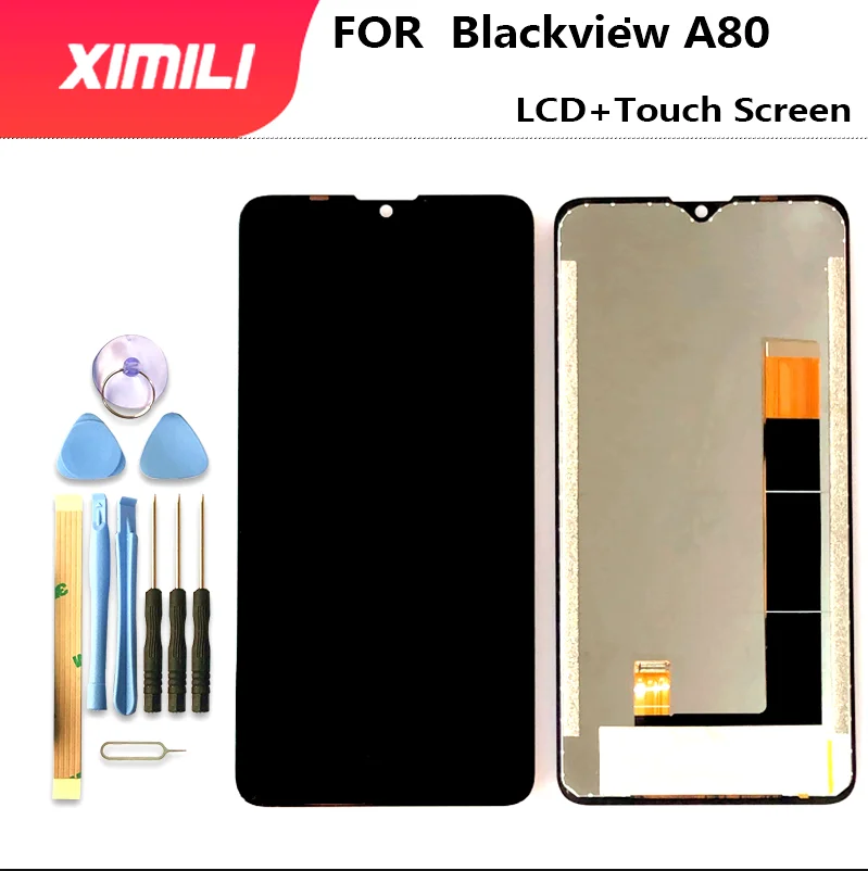 

New 100% Original 6.21 inch for Blackview A80 LCD Display+Touch Screen Digitizer Assembly LCD+Touch Digitizer for Blackview A80