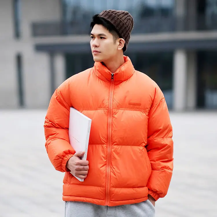 Women Parkas Winter Clothes Zipper Solid Full Casual Unisex Down Jackets Plus Size Winter Coat Couple Simple