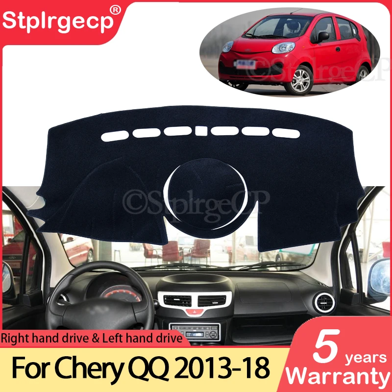 

for Chery QQ 2th Gen 2013~2018 New QQ Kimo Anti-Slip Mat Dashboard Cover Pad Sunshade Dashmat Carpet Accessories 2014 2015 2016