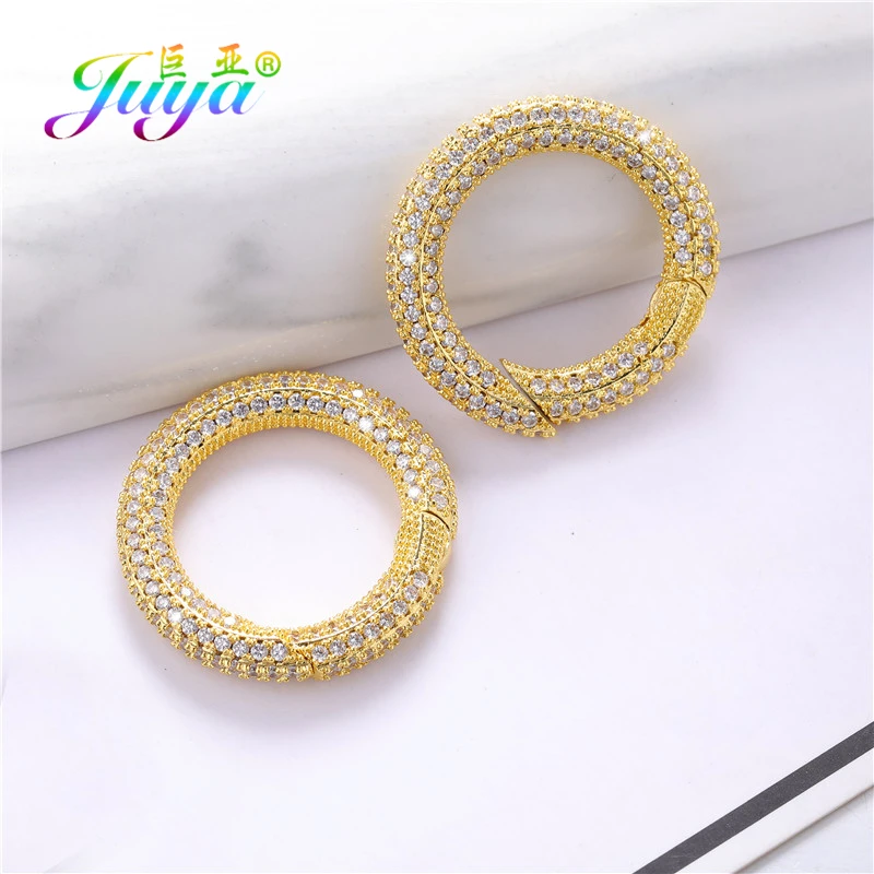 Juya DIY Neue Designer Kostüm Schmuck Machen Liefert Handgemachte Dekorative Anhänger Karabiner Verschluss Schraube Lock Verschlüsse Großhandel – Detail 17